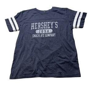 3-5 HERSHEY'S Kid's Top Dark Gray Size Youth Large